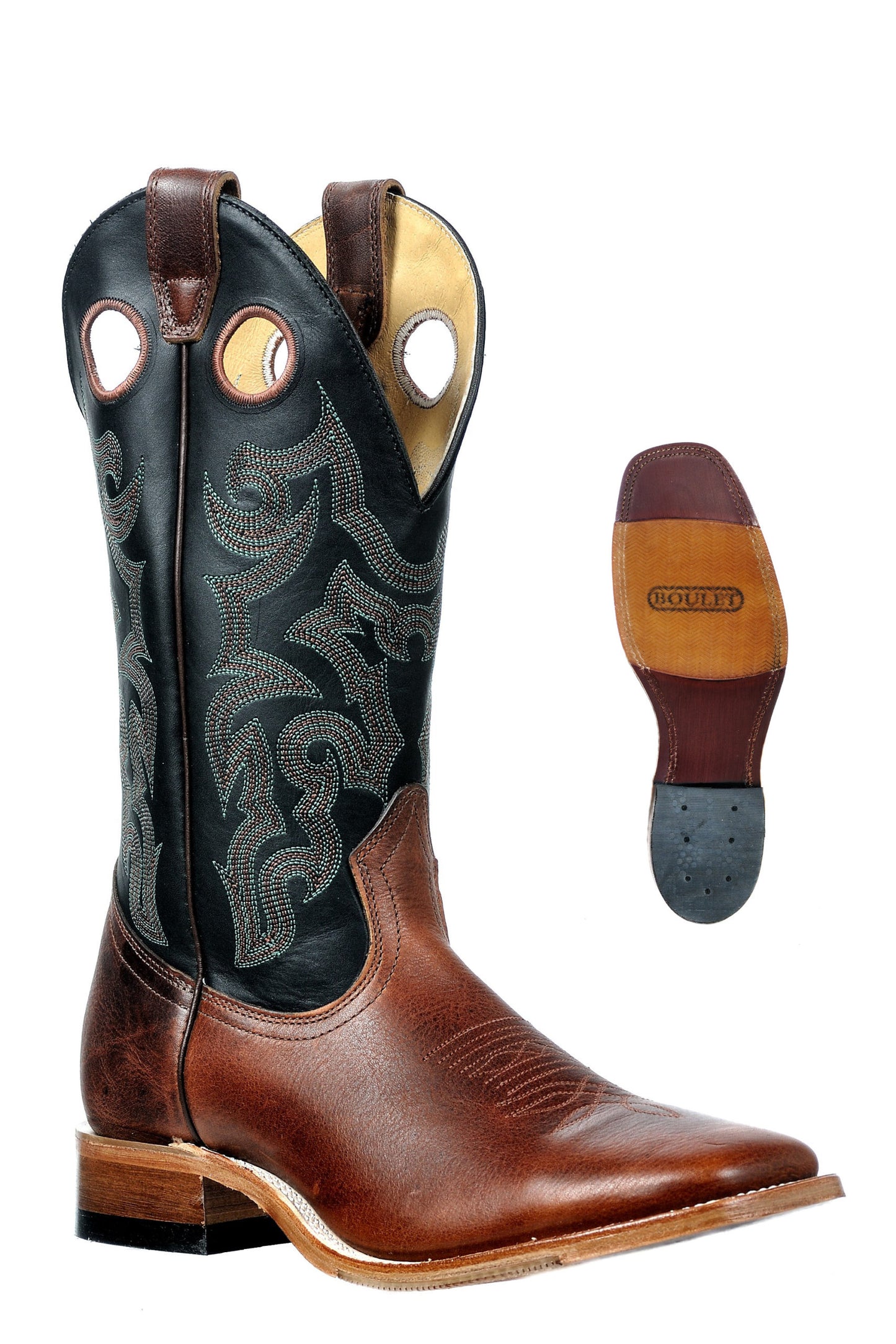 Boulet - Wide Square Toe, Men's- Style 0351