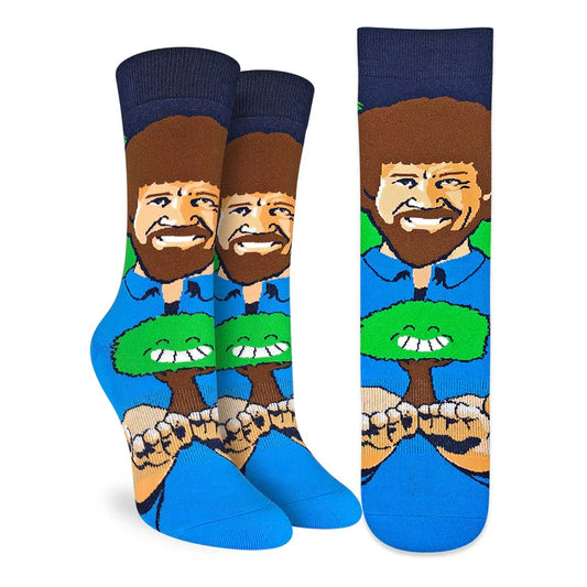 5256 - Bob Ross Happy Little Tree Socks