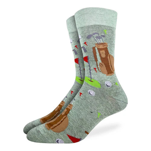 1523 - Men's Golf Green Socks