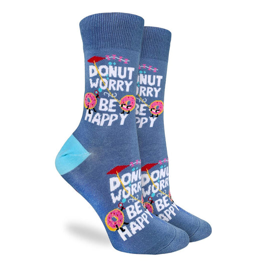3371 - Women's Donut Worry Be Happy Socks