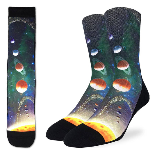 4177 - Men's Solar System Socks