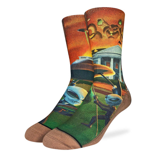 4295 - Alien Invasion Socks