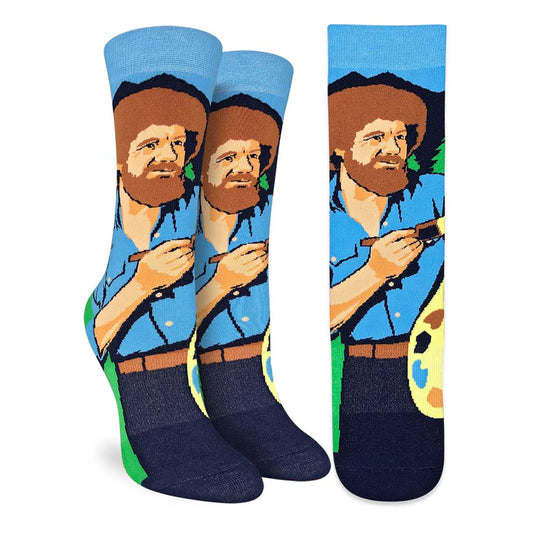 5257 - Bob Ross Exploring Color Palettes Socks
