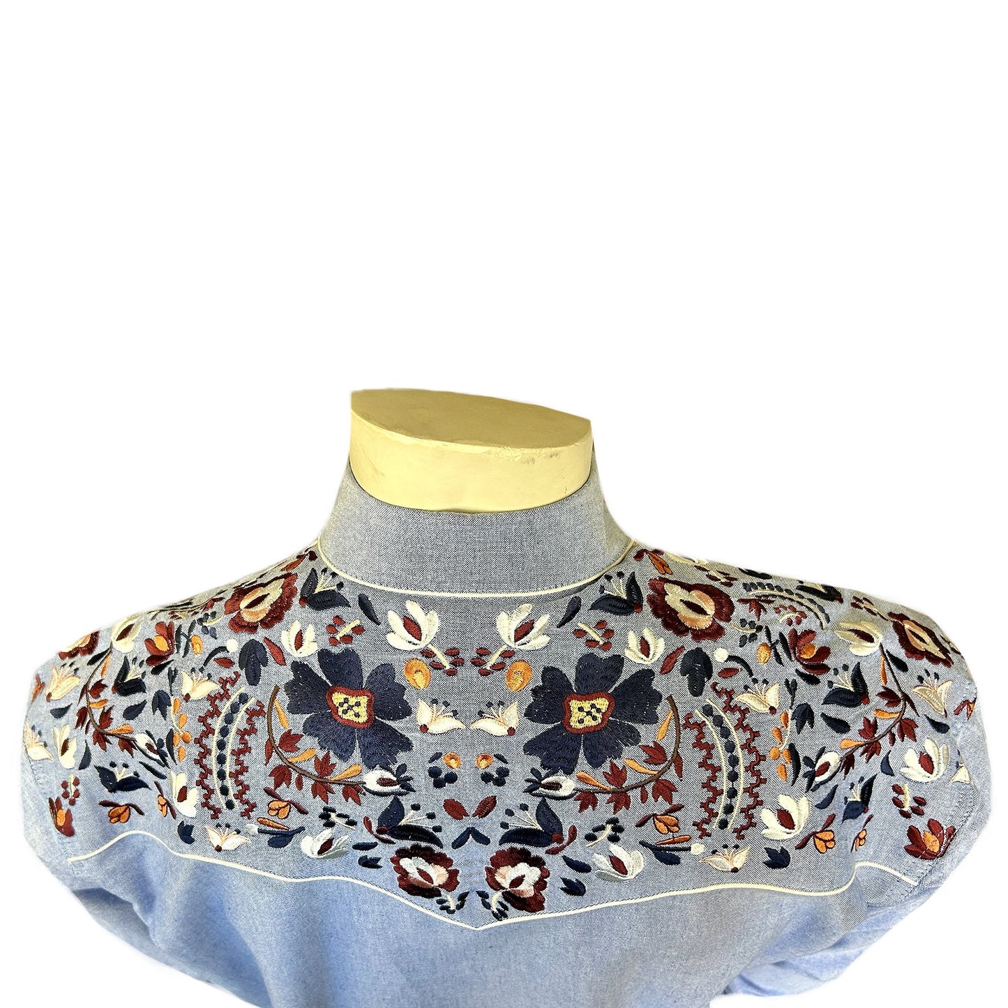 Rockmount Men's Vintage Floral Embroidery Western Shirt - 6709