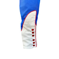 Rockmount Men’s Vintage 2-Tone Royal Blue & White Floral Embroidered Western Shirt - 6789