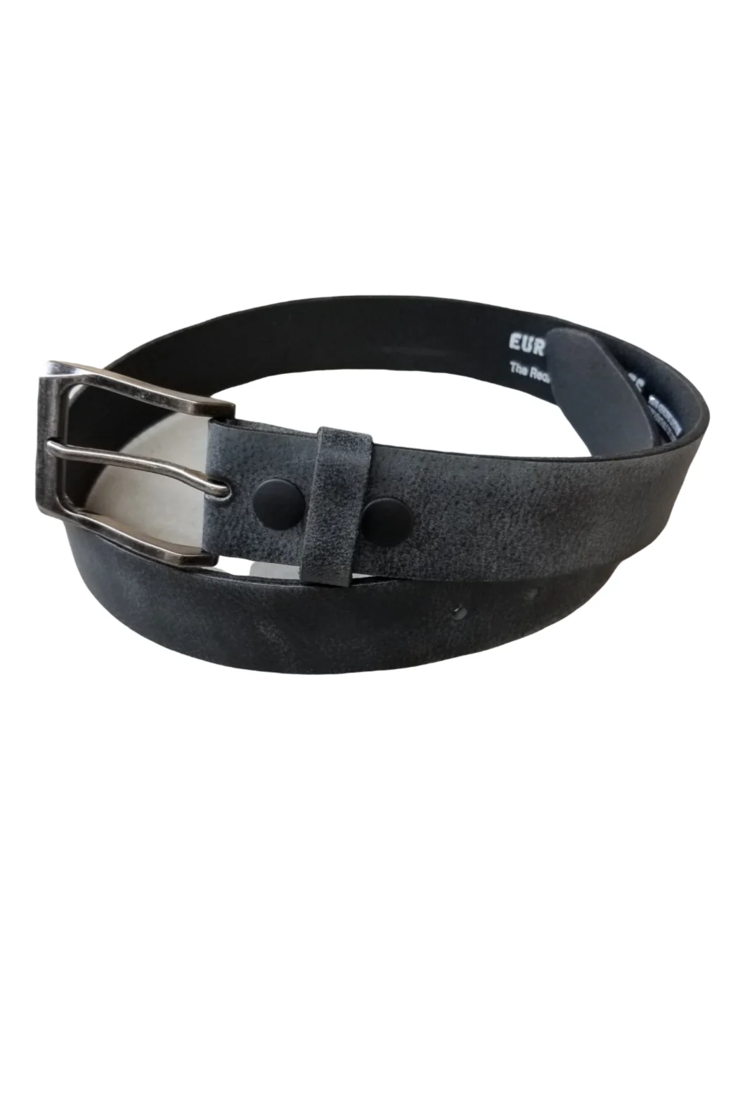 Leather Belt (Rustic Black)