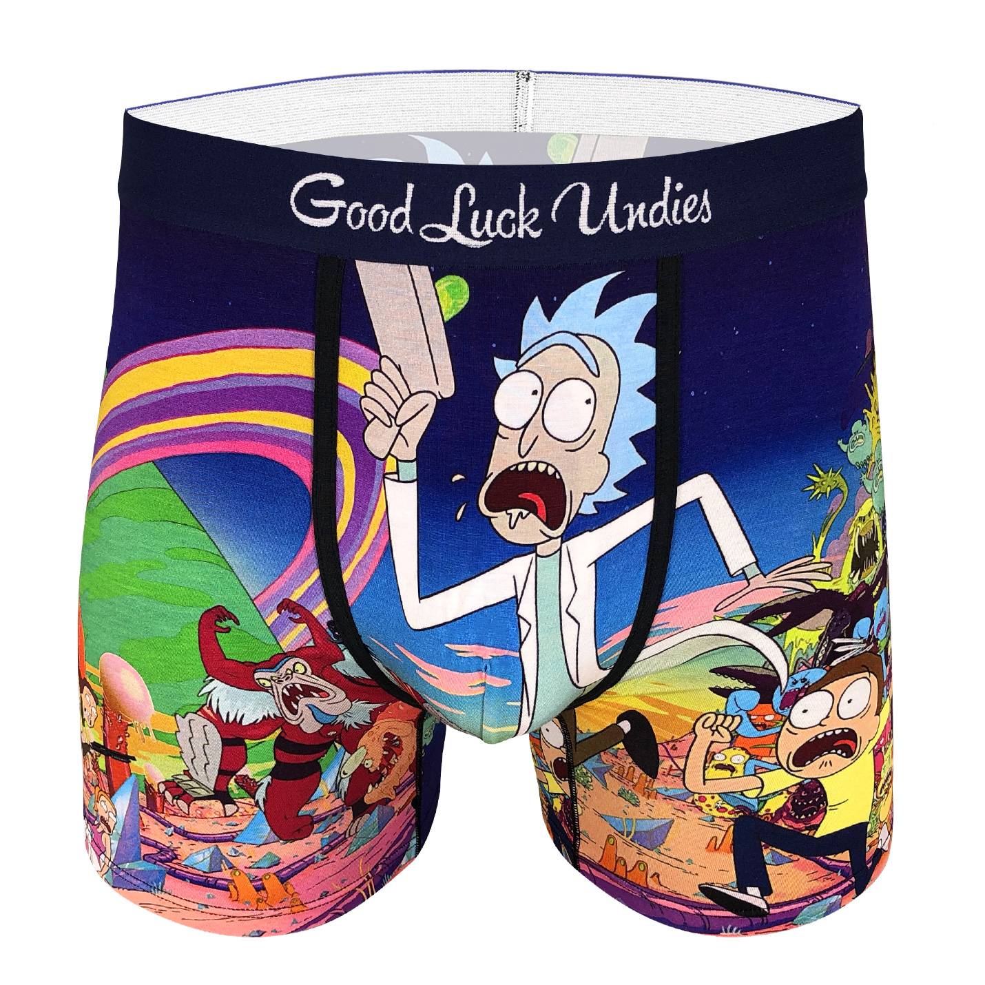 Rick & Morty Run Away Underwear