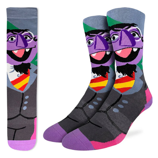 5165 - Count Von Count Sesame Street Socks
