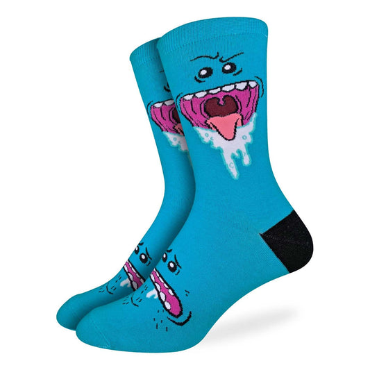1618 - Men's Mr. Meeseeks Face Socks
