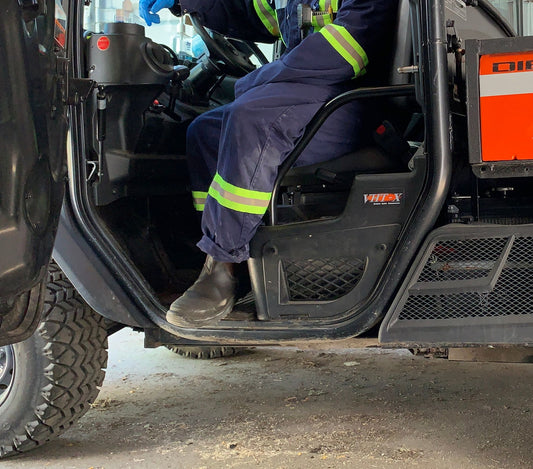 Work & Safety - 167 Stout Brown with Rubber Cap