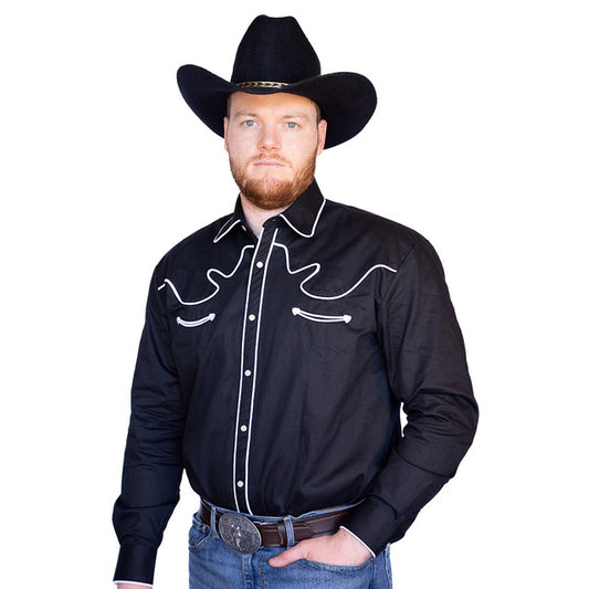 Western Express - Black with White Piping - 1100