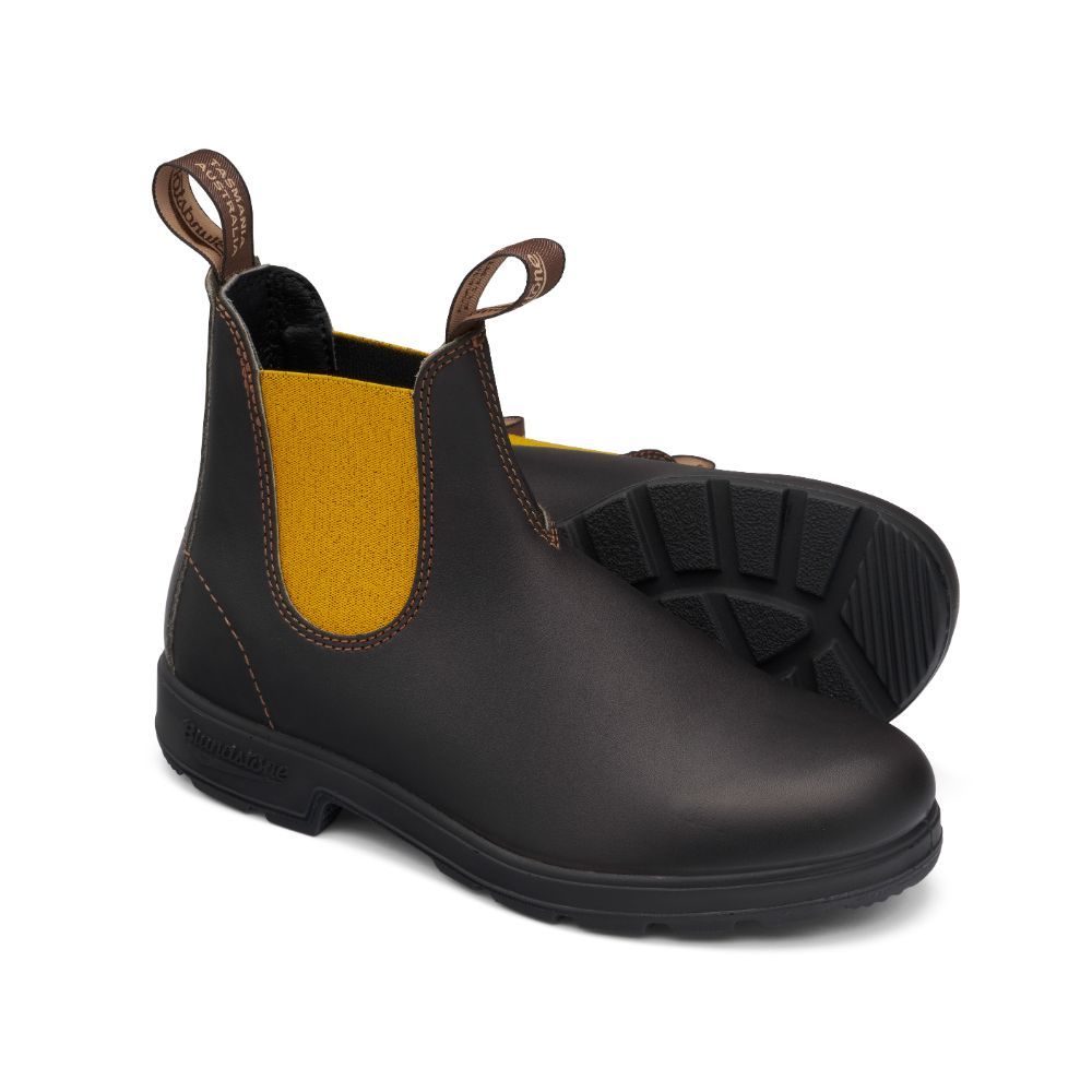 (Discontinued) Original Series - 1919 Brown with Mustard Elastic